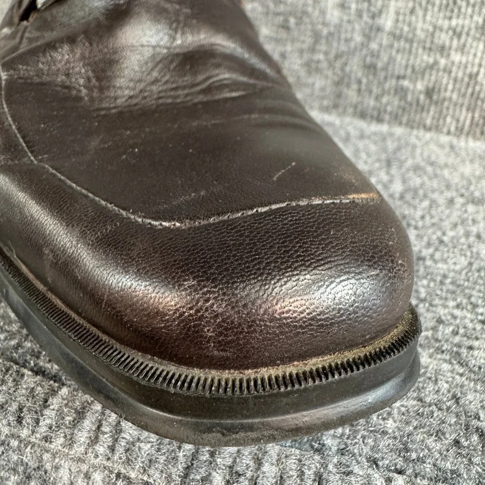 Bruno Magli crafted brown detail